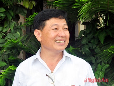 Ông Nguyễn Trí Hóa - Bí thư Đảng ủy, Chủ tịch HĐND xã Sơn Thành
