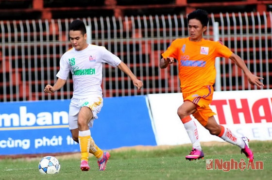 Hồ Phúc Tịnh (18) tại Giải U21 Báo Thanh Niên.