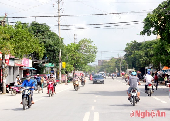 Một đoạn đường Lê Viết Thuật.