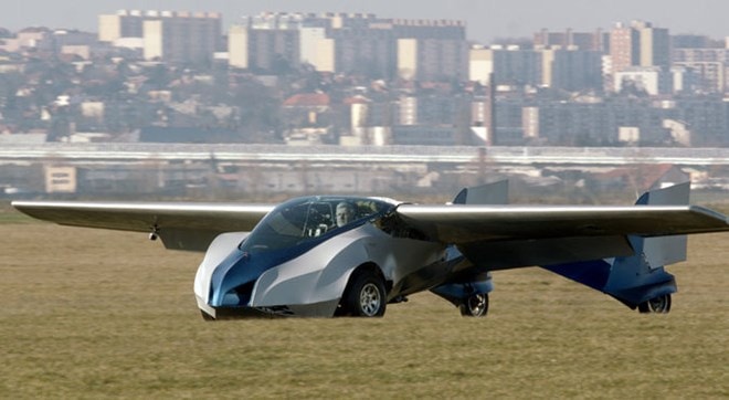 AeroMobil 3.0 vừa trình làng tại một triển lãm công nghệ ở thủ đô Vienna của Áo hôm 29.10.