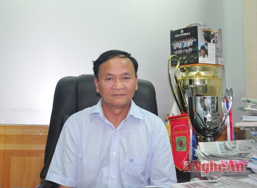 Ông Nguyễn Hồng Thanh-Tổng giám đốc Công ty CP SLNA-Chủ tịch CLB SLNA 