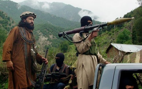 Phiến quân Taliban ở Pakistan (ảnh: BBC)