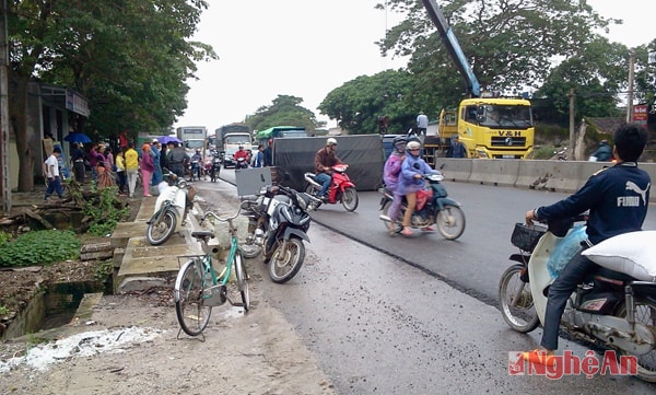 Hiện trường vụ tại nạn