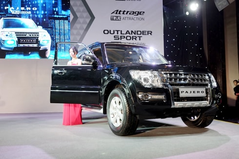 Pajero - mẫu xe mang tính biểu tượng cho sự bền bỉ của thương hiệu Mitsubishi.