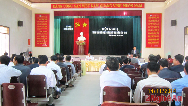 Quang cảnh hội nghị