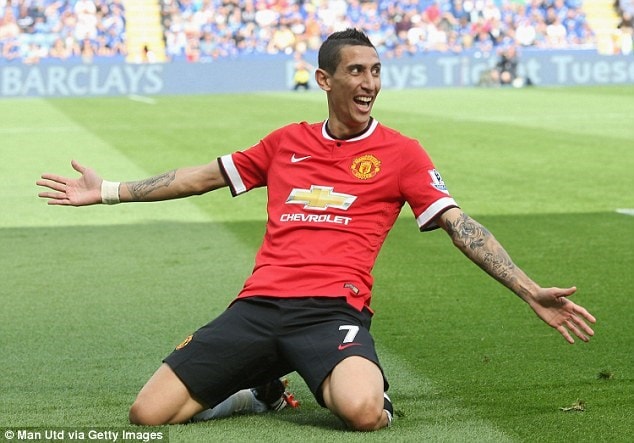 Angel Di Maria đang nhận 280.000 bảng/tuần Machester United, qua đó trở thành một trong những cầu thủ nhận lương cao nhất ở Anh