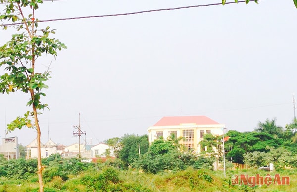 Khu đất mà các hộ dân nguyên là xã viên HTX Hưng Thủy (cũ) đang cản trở không cho nhà đầu tư thi công.