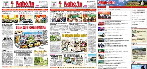 Ấn phẩm của Báo Nghệ An