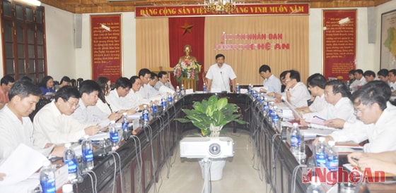 Toàn cảnh buổi làm việc