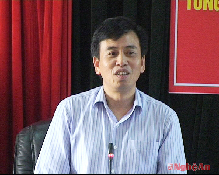 Ông Nguyễn Bá Hảo phát biểu tại hội nghị