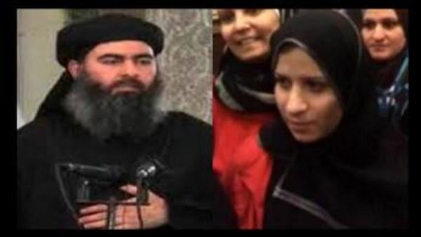 Thủ lĩnh Nhà nước Hồi giáo IS Al Baghadi và vợ (Nguồn: RT)