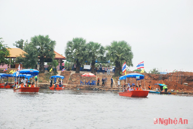Bến thuyền đã được tỉnh Udonthani đầu tư đảm bảo phục vụ khách du lịch