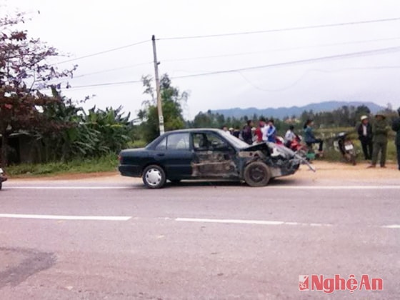 Hiện trường vụ tai nạn