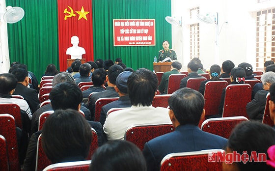 Toàn cảnh buổi tiếp xúc