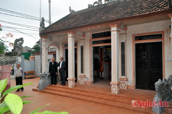 Nhà thờ họ Nguyễn Viết - Di tích lịch sử cấp tỉnh.