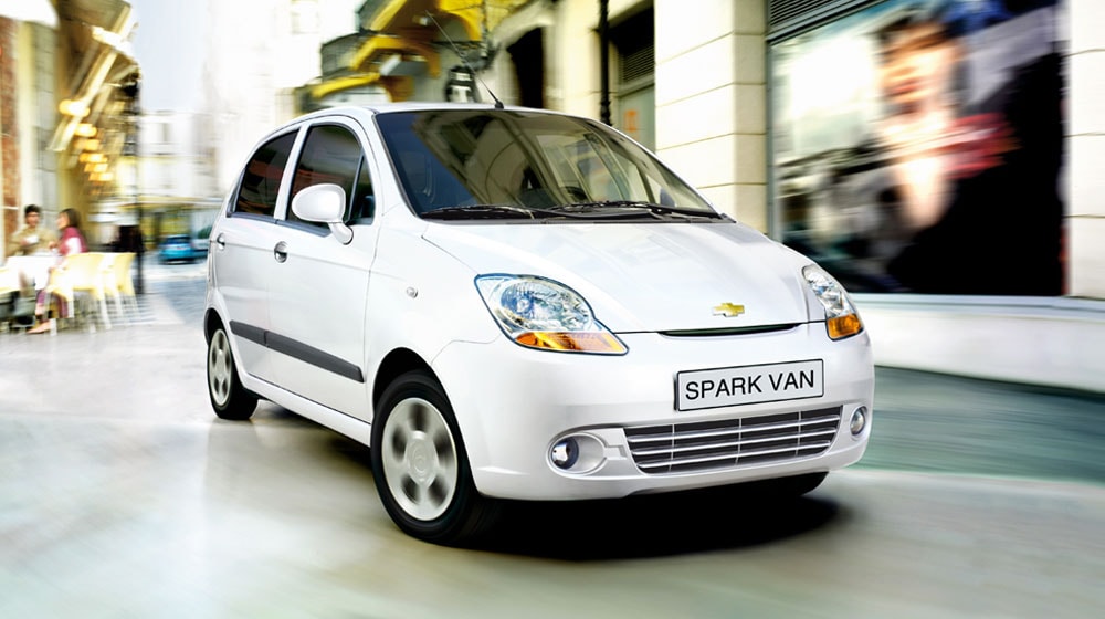  Ngoại hình của Spark Van không có gì khác biệt so với bản 4 chỗ