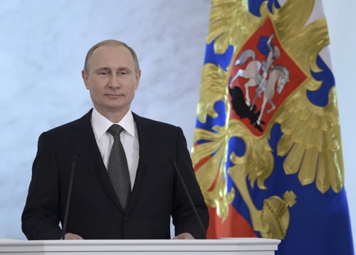 Tổng thống Nga Putin. Ảnh: Reuters