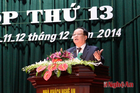 Giám đốc Sở Kế hoạch và Đầu tư Nguyễn Hữu Độ trả lời thẳng, không né tránh các vấn đề chất vấn của đại biểu HĐND tỉnh
