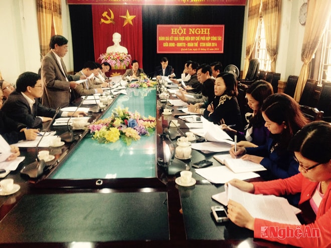 Toàn cảnh buổi làm việc