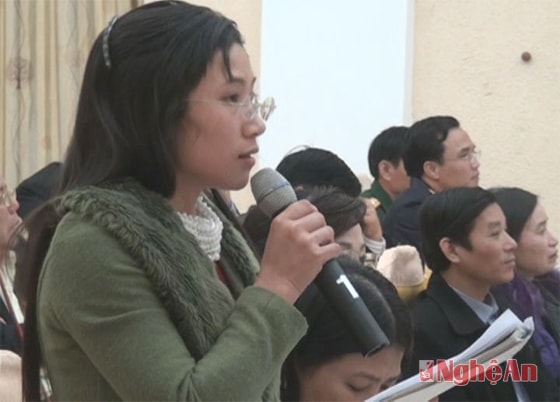 dai bieu nghi loc Dinh thi an phong chat van GDSYT