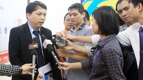 Tổng thư ký VFF Lê Hoài Anh trả lời phỏng vấn