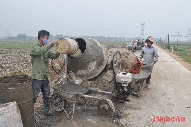 Tập trung hoàn thiện công trình mương bằng bê tông tại Long Thành.