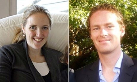 Katrina Dawson và Tori Johnson, hai con tin thiệt mạng trong vụ bắt cóc ở quán cà phê Lindt tại Sydney hôm 15&16/12.
