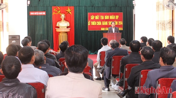 Quang cảnh buổi tọa đàm.