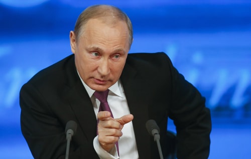 Tổng thống Nga Vladimir Putin. Ảnh: Reuters.