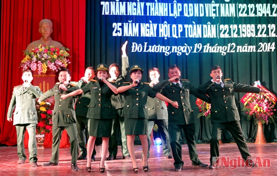 Chương trình văn nghệ chào mừng buổi lễ