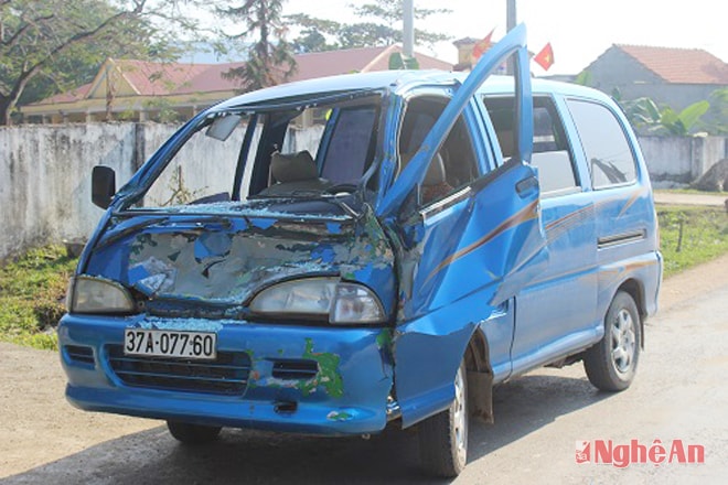 Hiện trường vụ tai nạn