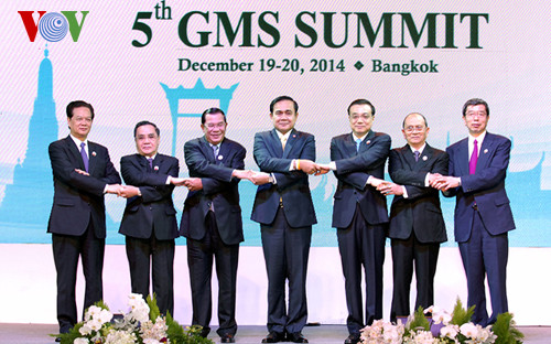 Lãnh đạo các nước Tiểu vùng Mekong dự GMS-5