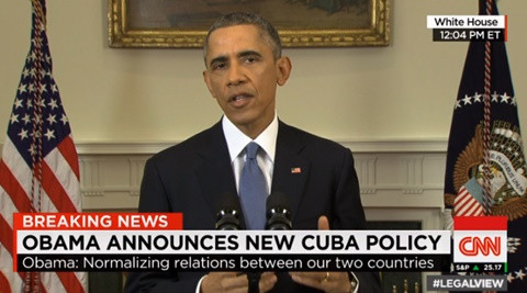 Tổng thống Mỹ Obama tuyên bố thay đổi chính sách với Cuba sau nửa thế kỷ cấm vận 