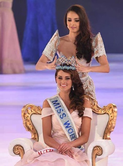 Rolene Strauss thời khắc đăng quang. Nguồn: Missology