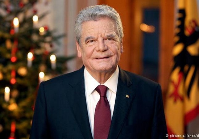 Tổng thống Đức Joachim Gauck. (Nguồn: dw.de)