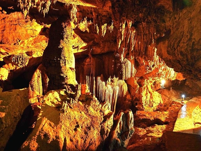 ​Động Ngườm Ngao - điểm du lịch hấp dẫn của Cao Bằng​. (Ảnh minh họa. Nguồn: TTXVN) 