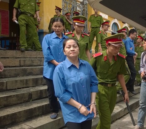 Bị cáo Dung, nữ đại gia cho Huyền Như vay 