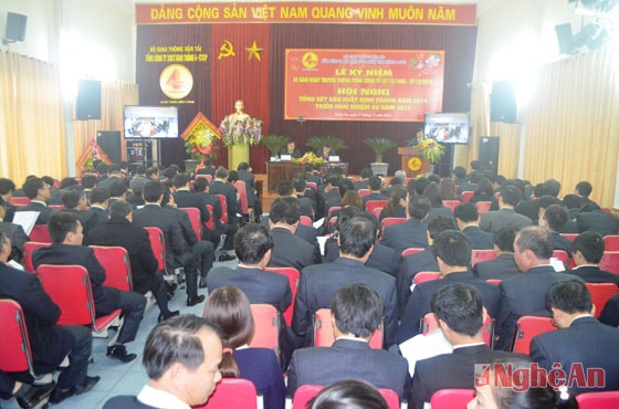 Quang cảnh buổi lễ