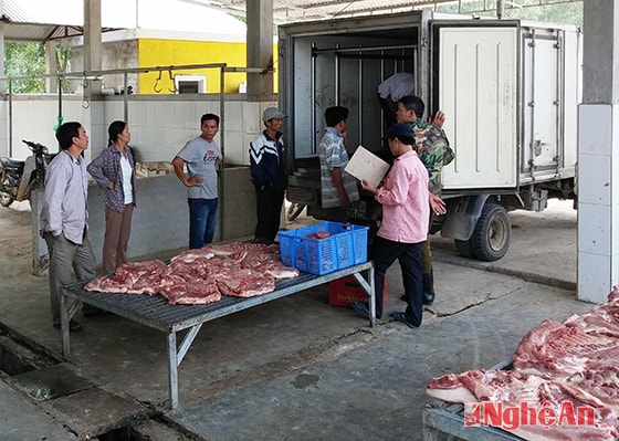 Lò giết mổ gia súc Lực Lam - xã Nghi Đồng (Nghi Lộc)  được Dự án LIFSAP Nghệ An hỗ trợ nâng cấp, cải tạo.