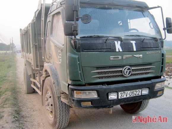 Chiếc xe gây tai nạn.