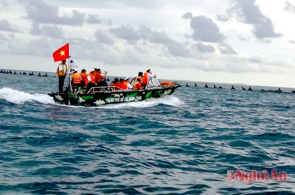 Tuần tra khu vực đảo Nam Yết - Quần đảo Trường Sa.