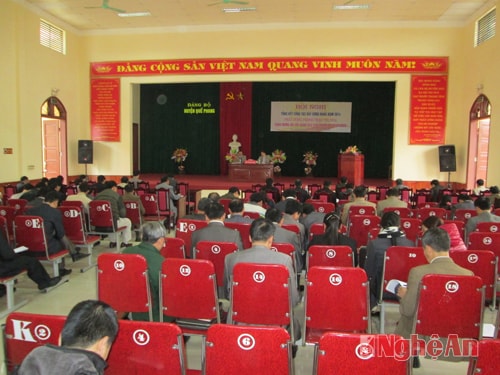 Toàn cảnh Hội nghị tổng kết.