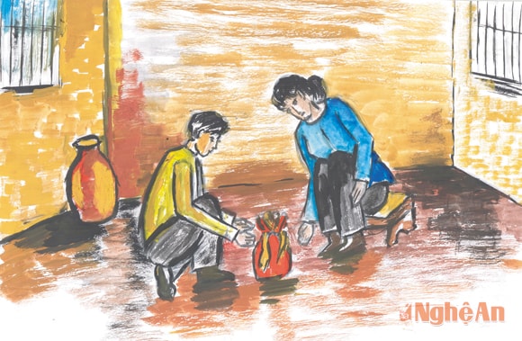 Tranh minh họa: H.T