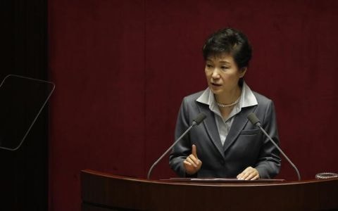 Tổng thống Hàn Quốc Park Geun-hye (Ảnh Reuters)