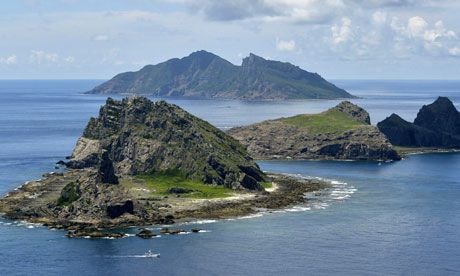 Quần đảo Senkaku/Điếu Ngư trên biển Hoa Đông do Nhật Bản kiểm soát, nhưng Trung Quốc cũng tuyên bố chủ quyền. Ảnh: AP
