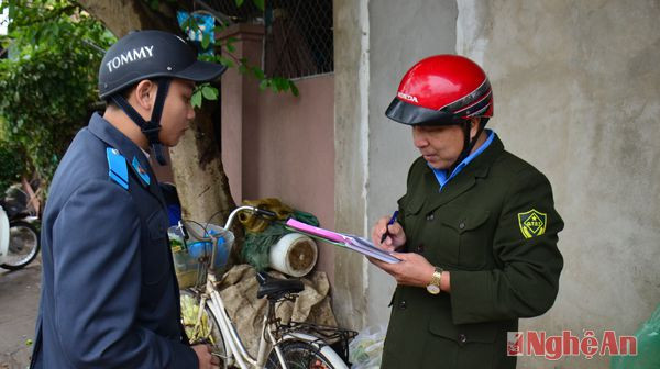 Lập biên bản các cá nhân vi phạm.