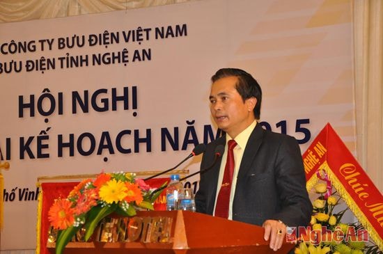 Đồng chí Lê Ngọc Hoa, PCT UBND tỉnh phát biểu