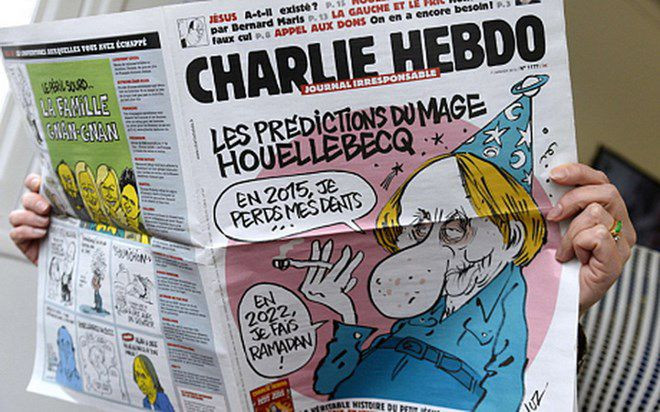  Trang bìa của tạp chí Charlie Hebdo. (Nguồn: telegraph)
