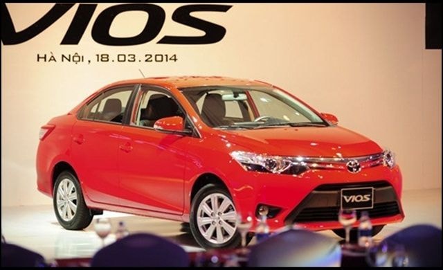 Toyota Vios 2014 giá từ 538 triệu đồng