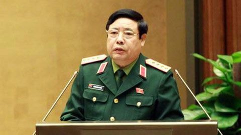 Bộ trưởng Quốc phòng Phùng Quang Thanh. Ảnh: XĐ